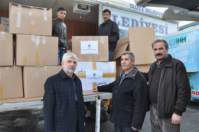 Bayırbucak Türkmenleri'ne Düzce TSO'dan Yardım Eli