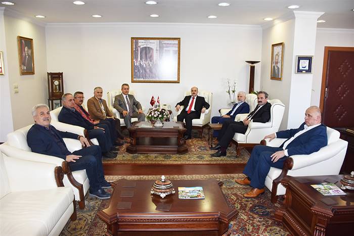 Düzce TSO Meclisinden Vali Zülkif Dağlı'ya Ziyaret